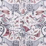 Clarke & Clarke EXTINCT PINK Fabric