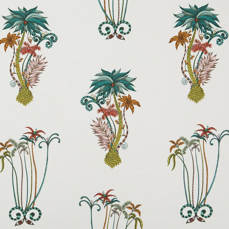 Clarke & Clarke JUNGLE PALMS JUNGLE Fabric