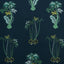 Clarke & Clarke JUNGLE PALMS NAVY Fabric