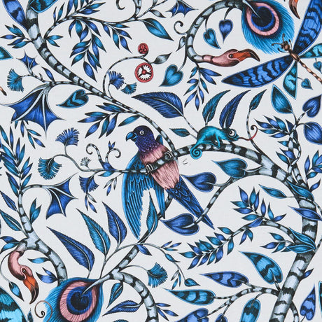 Clarke & Clarke ROUSSEAU BLUE Fabric