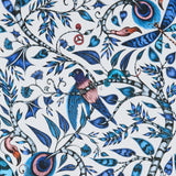 Clarke & Clarke ROUSSEAU BLUE Fabric