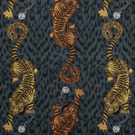 Clarke & Clarke TIGRIS FLAME Fabric