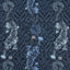 Clarke & Clarke TIGRIS NAVY Fabric