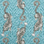 Clarke & Clarke TIGRIS TEAL Fabric
