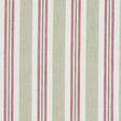 Clarke & Clarke ALDERTON RASPBERRY/LINEN Fabric