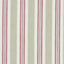 Clarke & Clarke ALDERTON RASPBERRY/LINEN Fabric