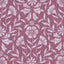 Clarke & Clarke BERKELEY RASPBERRY Fabric
