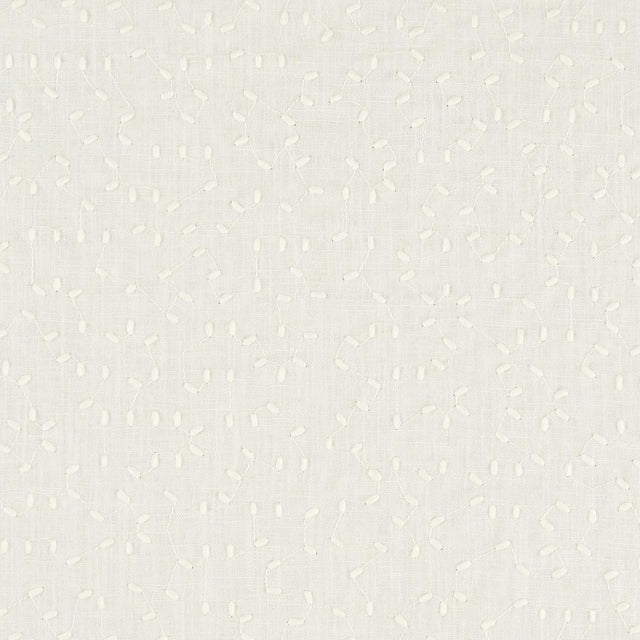 Clarke & Clarke BIBURY IVORY Drapery Fabric