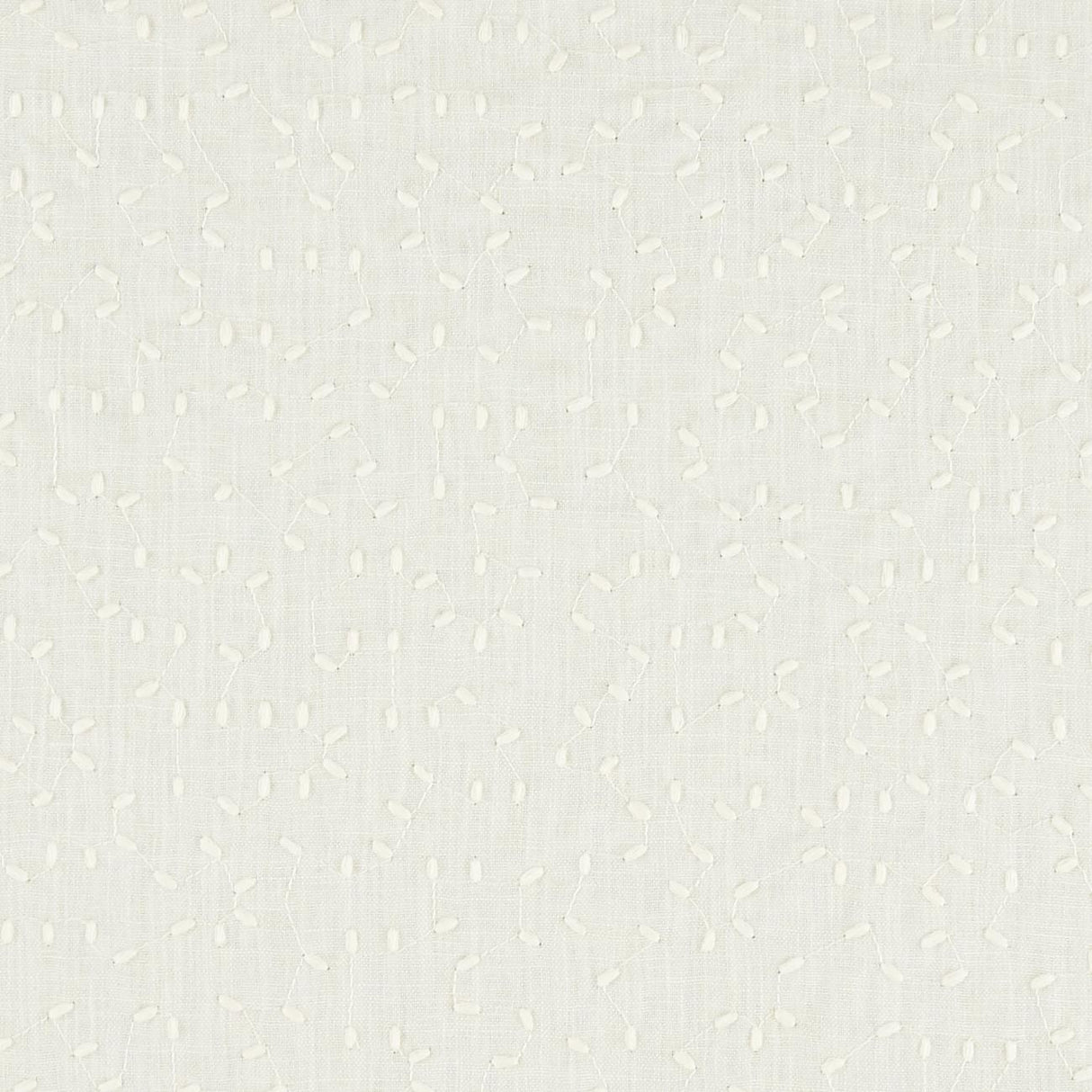 Clarke & Clarke BIBURY IVORY Drapery Fabric