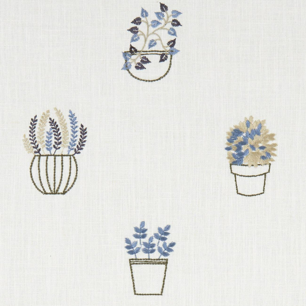 Clarke & Clarke HIDCOTE DENIM Drapery Fabric