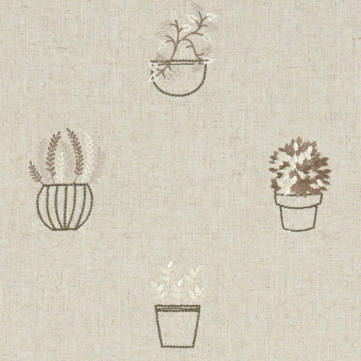 Clarke & Clarke HIDCOTE NATURAL Drapery Fabric