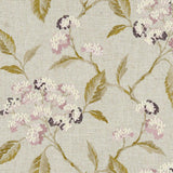 Clarke & Clarke SUMMERBY DAMSON Drapery Fabric