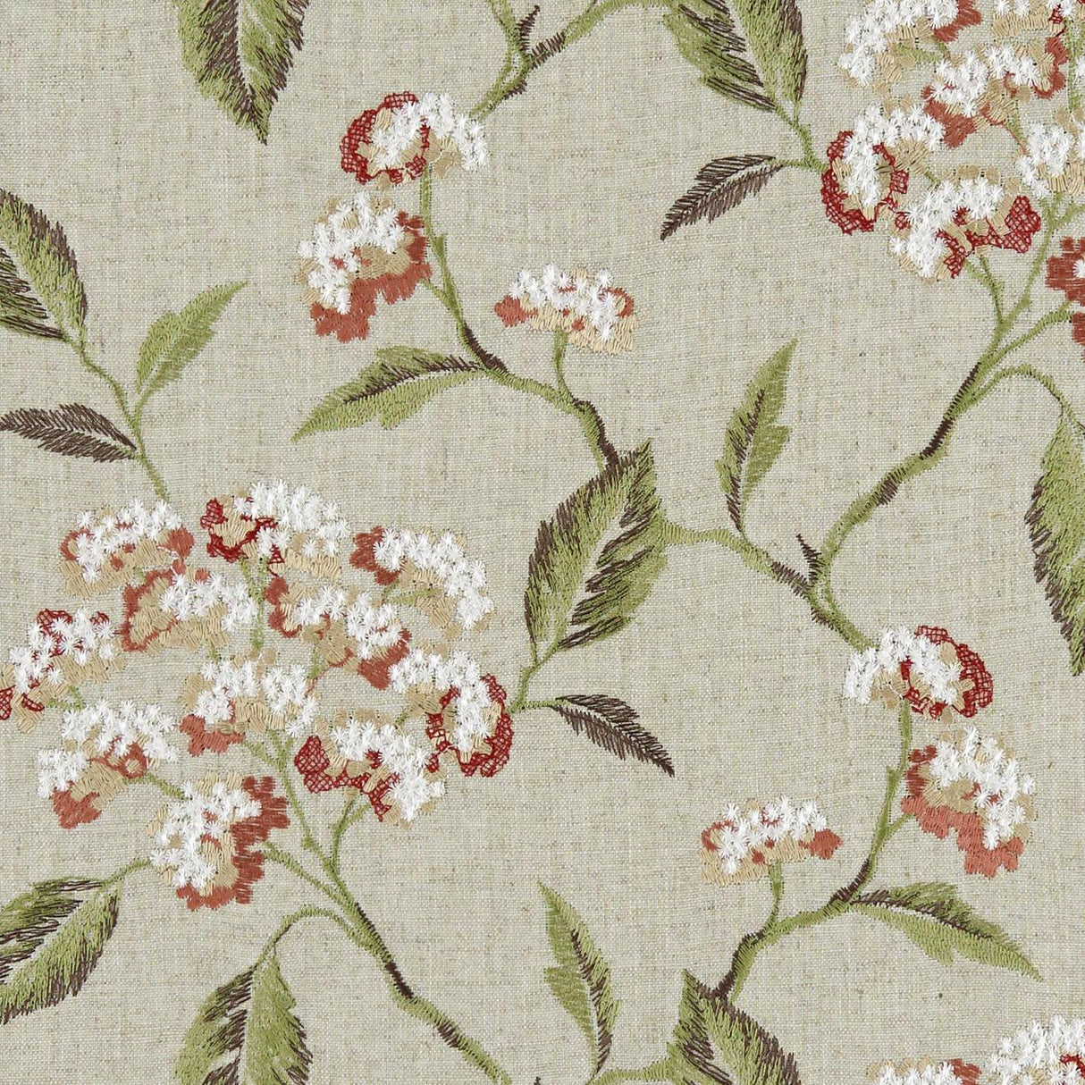 Clarke & Clarke SUMMERBY SPICE Drapery Fabric