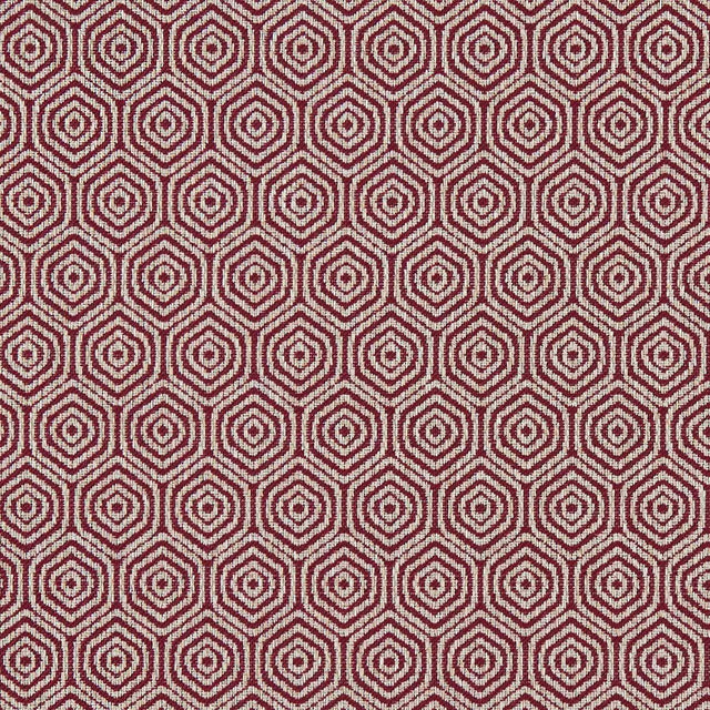 Clarke & Clarke LUNAR RUBY Fabric