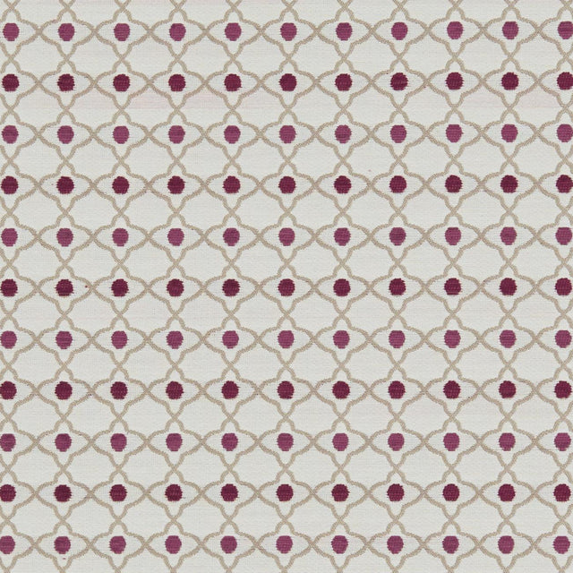Clarke & Clarke VENUS RASPBERRY Fabric