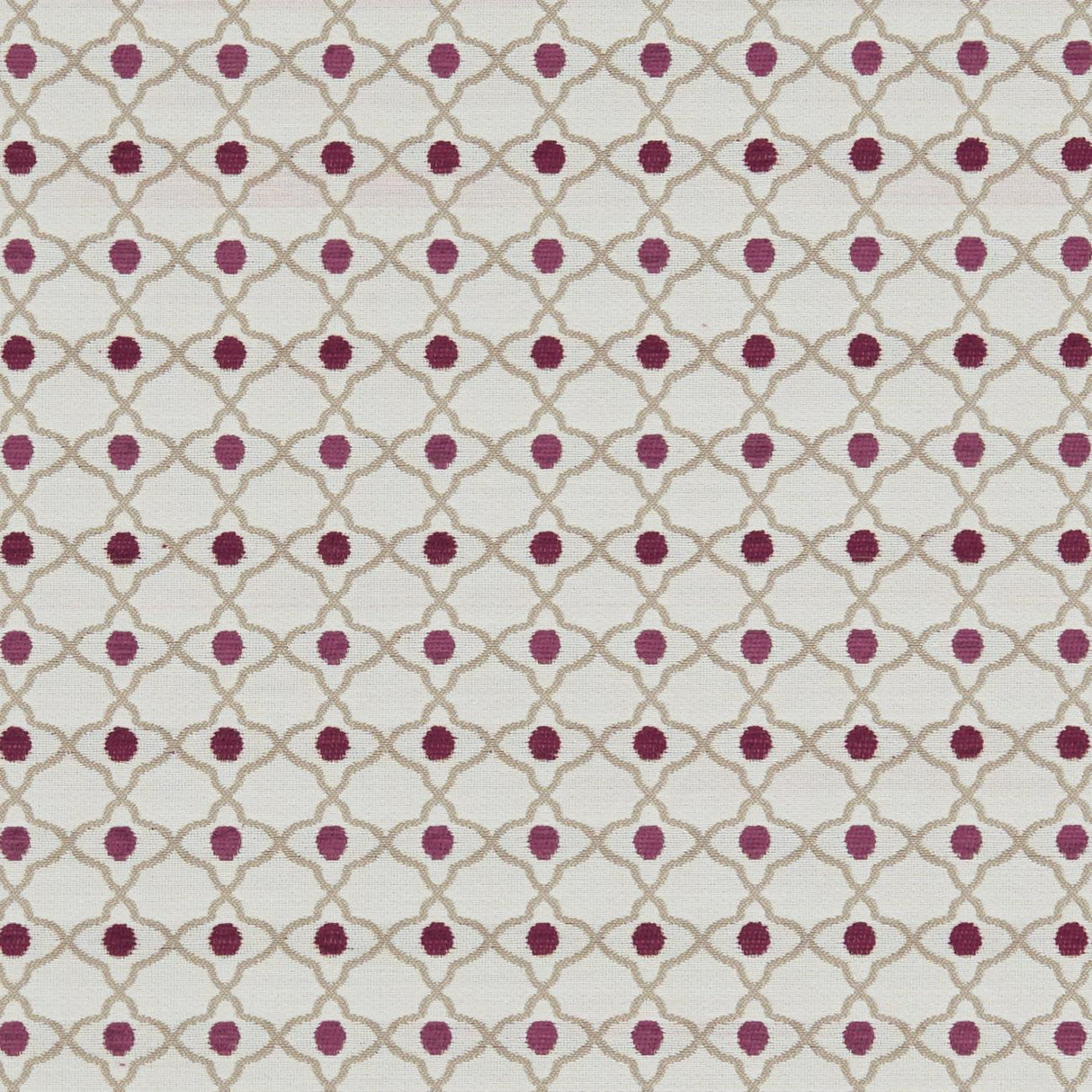 Clarke & Clarke VENUS RASPBERRY Fabric