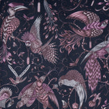 Clarke & Clarke AUDUBON VELVET PINK Fabric