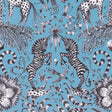 Clarke & Clarke KRUGER VELVET TEAL Fabric