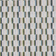Clarke & Clarke CUBIS PEACOCK Fabric