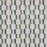 Clarke & Clarke CUBIS PEACOCK Fabric