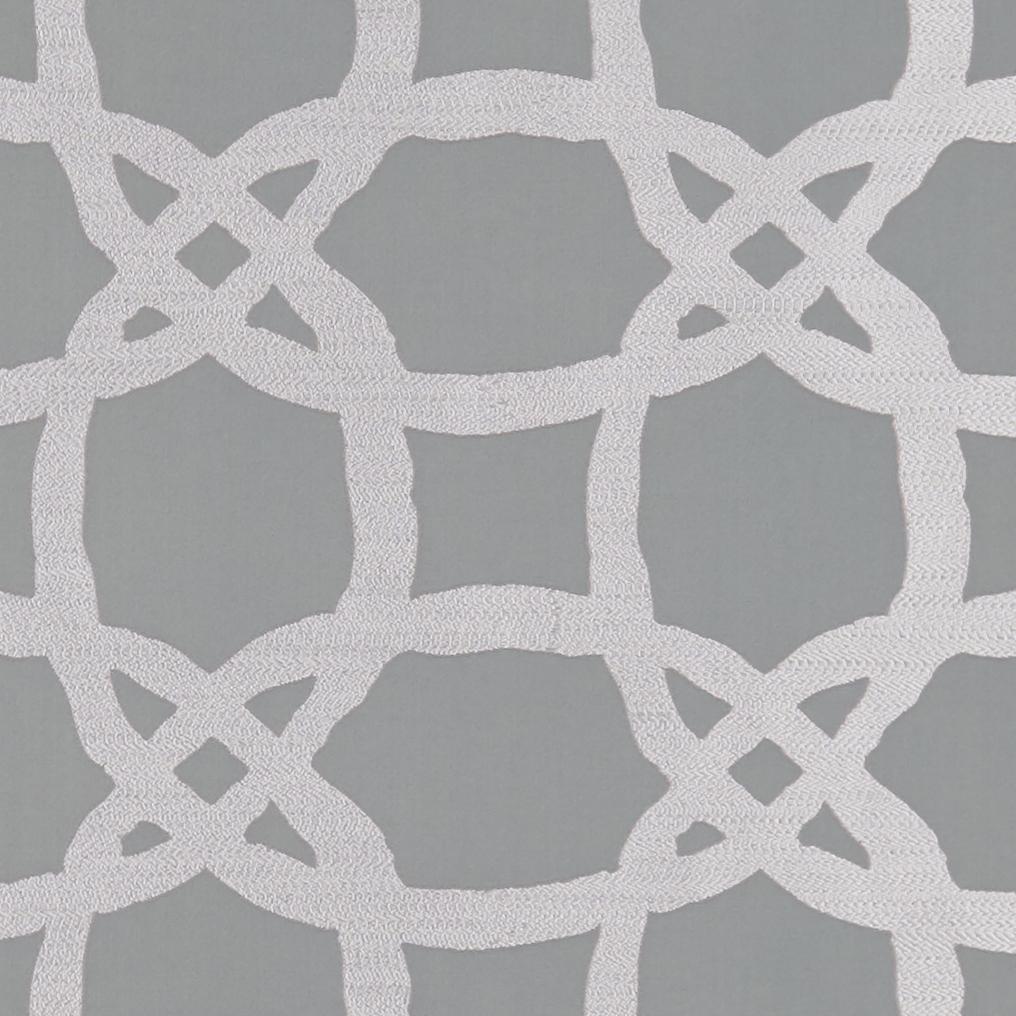 Clarke & Clarke FASCINO PEWTER Fabric
