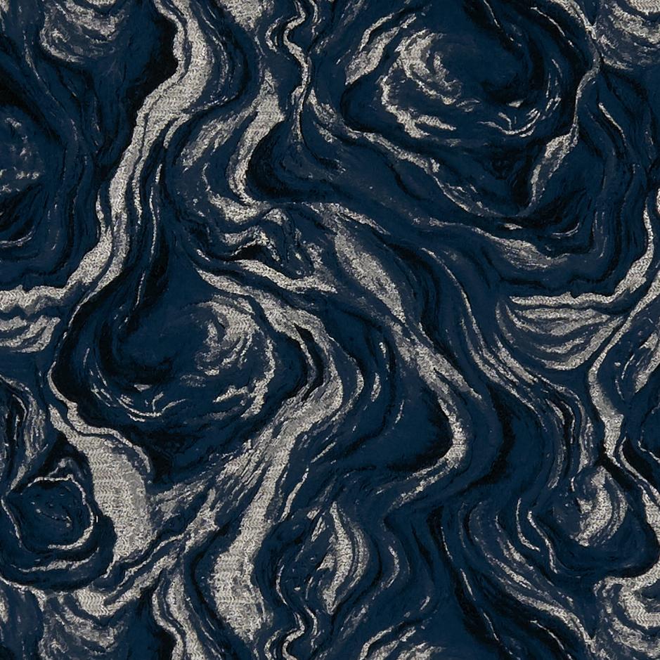 Clarke & Clarke LAVICO MIDNIGHT Fabric