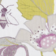 Clarke & Clarke LOTUS DAMSON/JADE Fabric