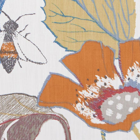 Clarke & Clarke LOTUS SPICE Fabric