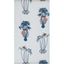 Clarke & Clarke JUNGLE PALMS BLUE Wallpaper