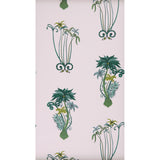 Clarke & Clarke JUNGLE PALMS PINK Wallpaper