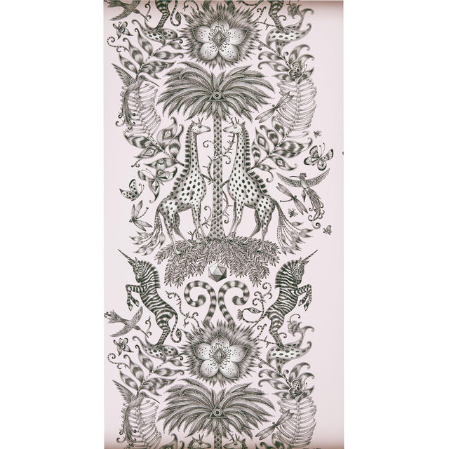 Clarke & Clarke KRUGER PINK Wallpaper