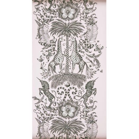 Clarke & Clarke KRUGER PINK Wallpaper