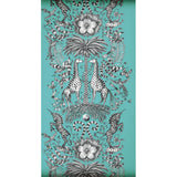 Clarke & Clarke KRUGER TEAL Wallpaper