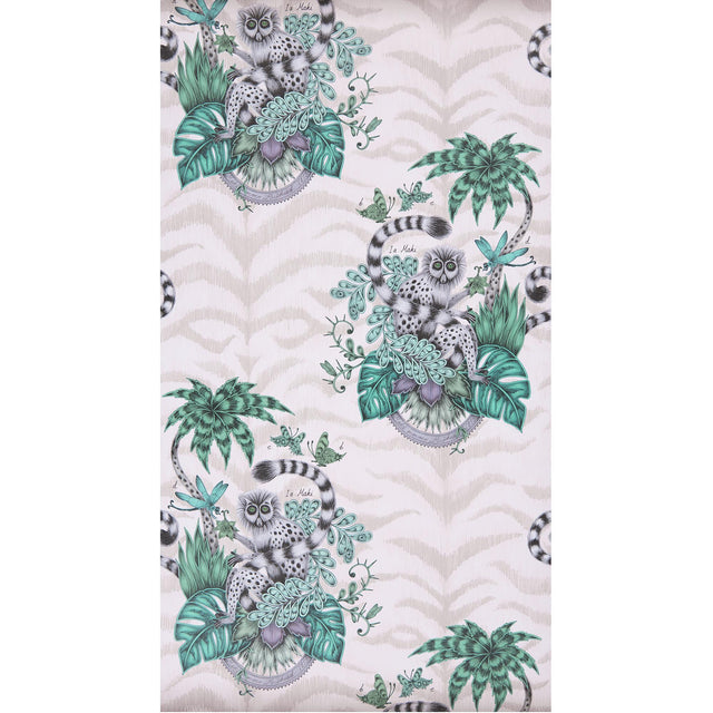 Clarke & Clarke LEMUR PINK Wallpaper