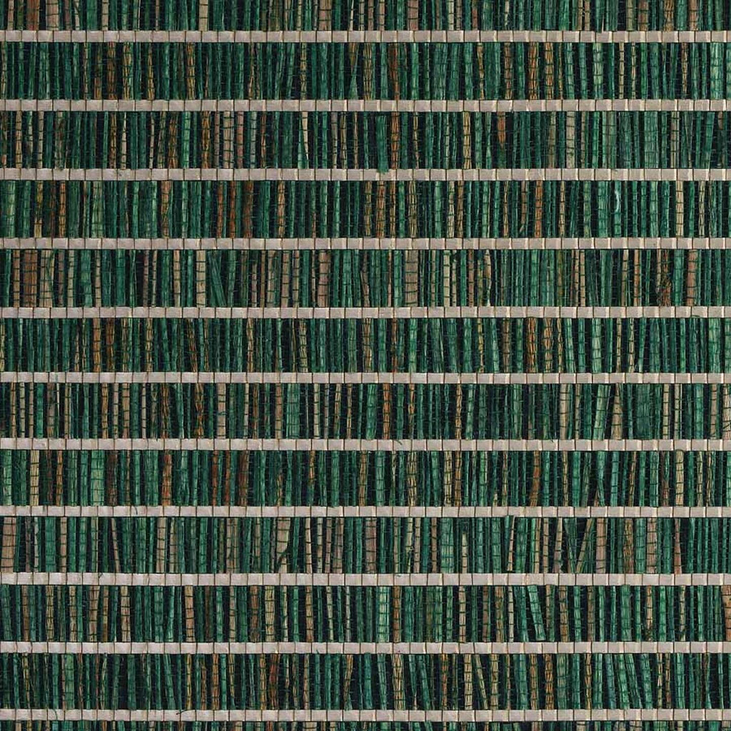Phillip Jeffries Totally Tatami Enlightened Emerald Wallpaper