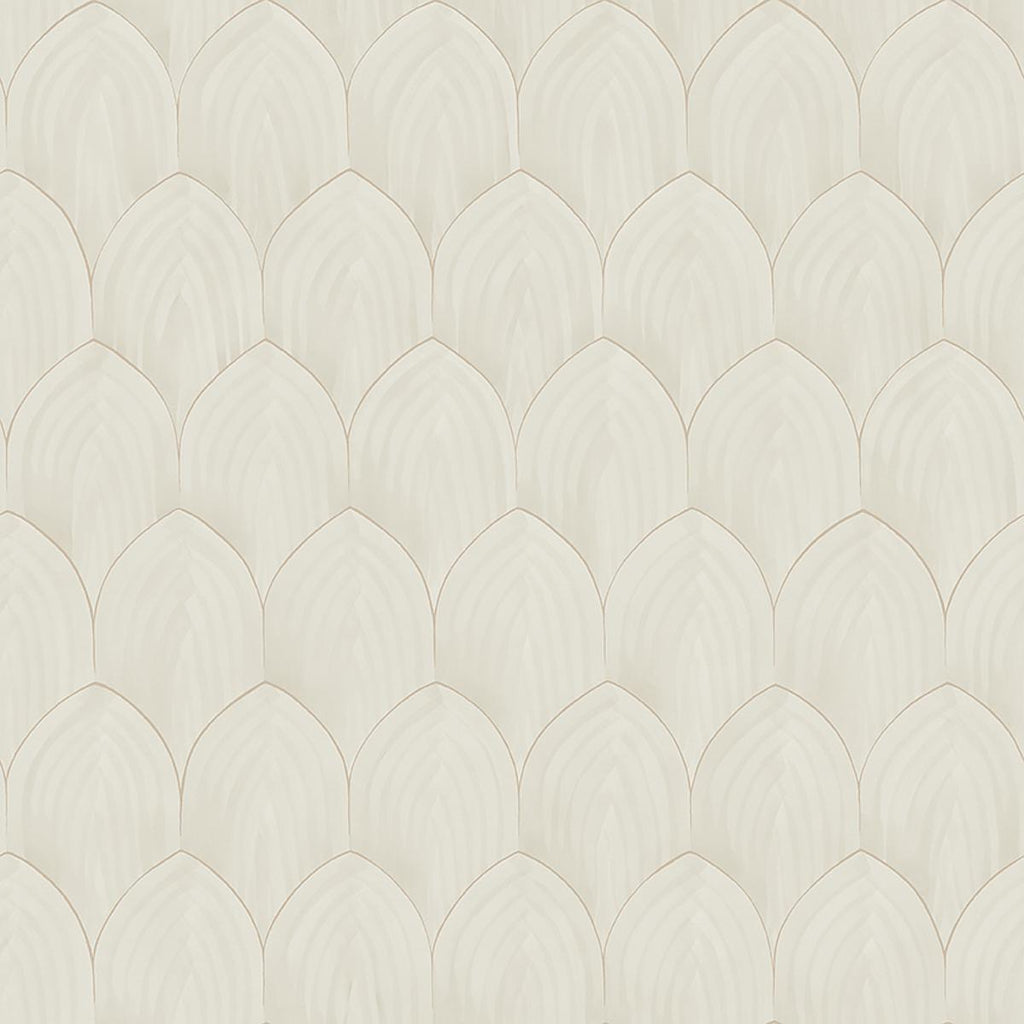 Borastapeter Golden Arches Stone And Gold Wallpaper