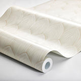 Borastapeter Golden Arches Stone And Gold Wallpaper