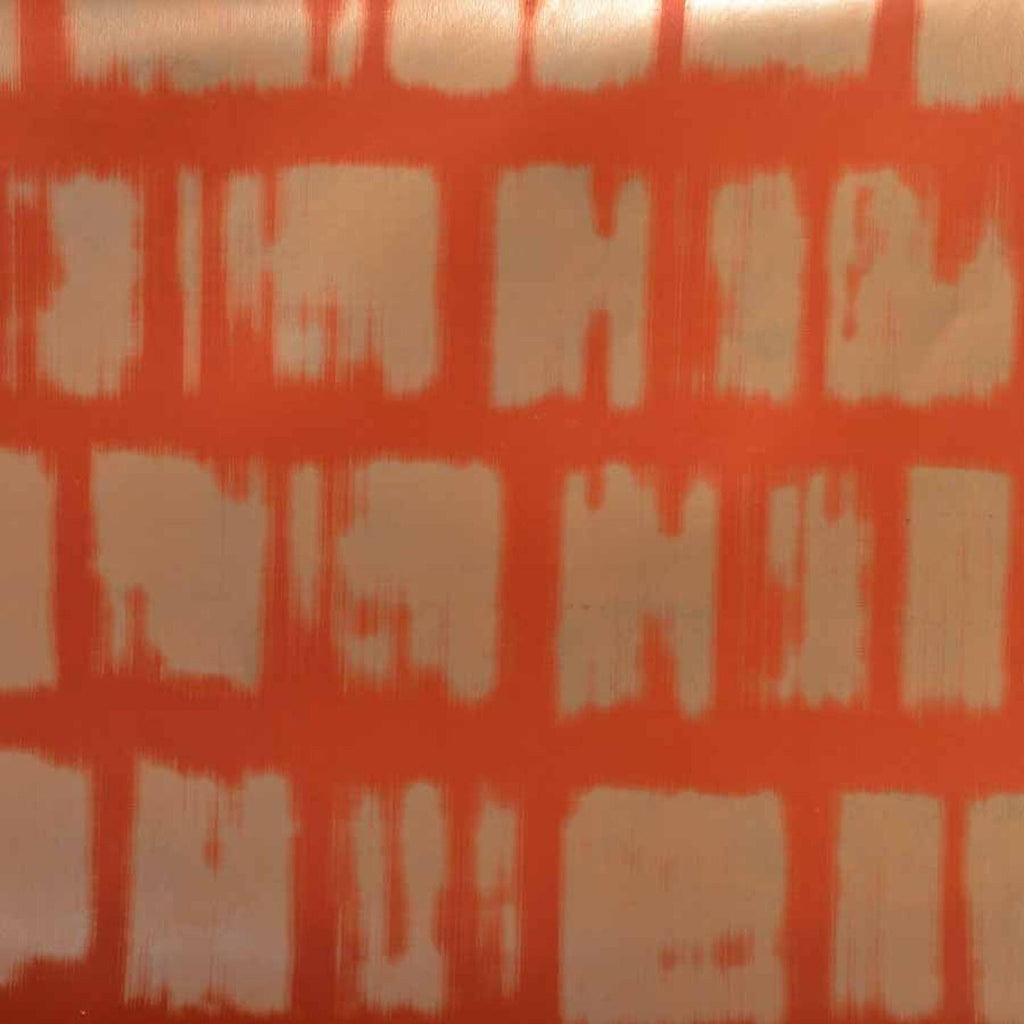 Phillip Jeffries Vinyl Great Wall Bright Persimmon Wallpaper