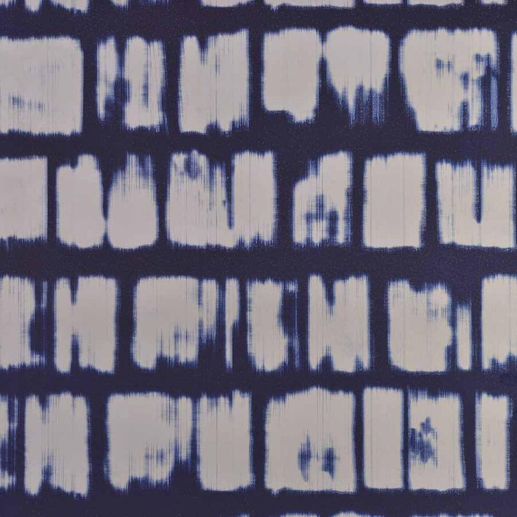 Phillip Jeffries Vinyl Great Wall Dynasty Blue Wallpaper