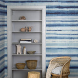 Borastapeter Habotai Stripe Indigo Wallpaper