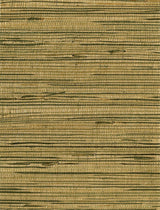 Seabrook Triangle Grass Gray, Metallic Gold, Tan Wallpaper