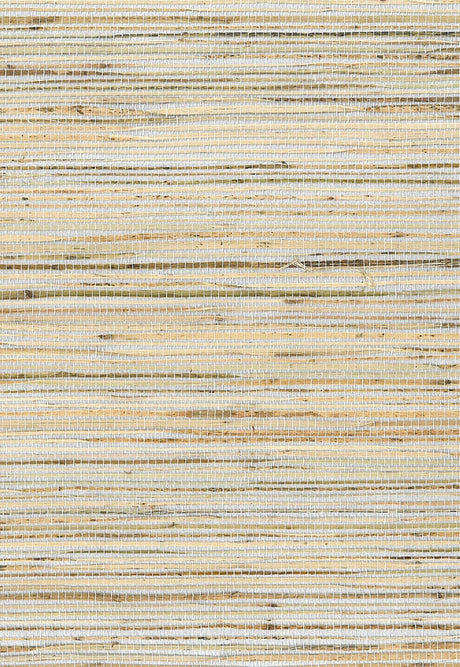 Seabrook Jute Brown, Metallic Silver Wallpaper
