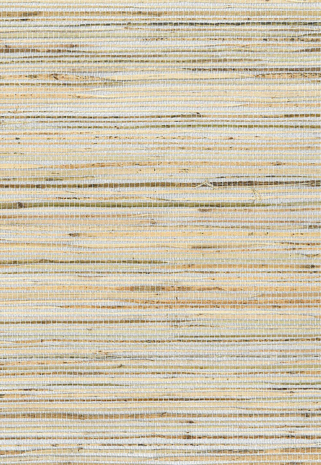 Seabrook Jute Brown, Metallic Silver Wallpaper