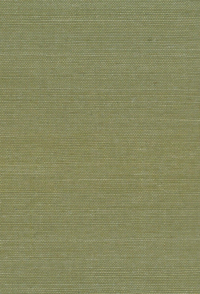Seabrook Sisal Green Wallpaper