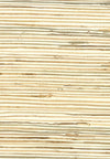 Seabrook Rushcloth Brown, Off White Wallpaper