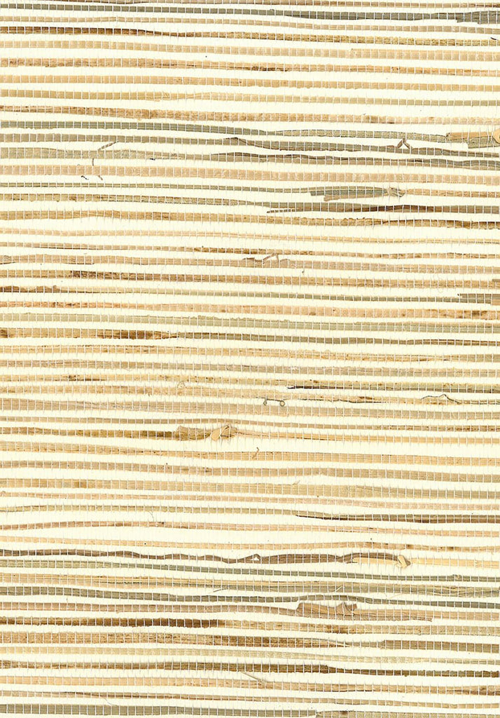 Seabrook Rushcloth Brown Wallpaper