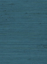 Seabrook Jute Blue Wallpaper