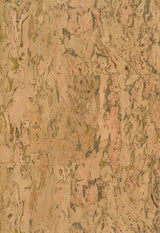 Seabrook Cork Brown, Metallic Gold Wallpaper