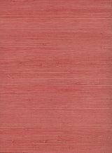 Seabrook Jute Pink Wallpaper