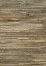 Seabrook Rushcloth Brown Wallpaper